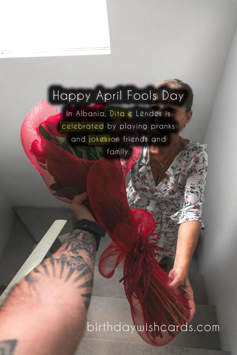 April 1- April Fools' Day (Dita e Lëndës)