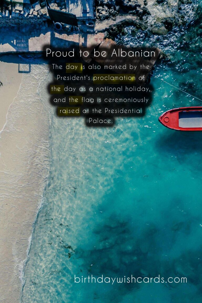 Celebrate Albania's Freedom on April 27 - Flag Day (Dita e Flamurit)