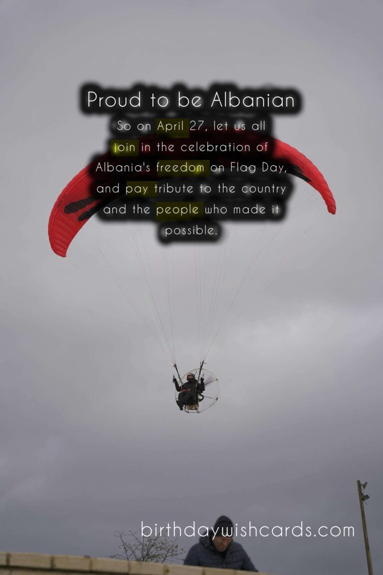 Celebrate Albania's Freedom on April 27 - Flag Day (Dita e Flamurit)
