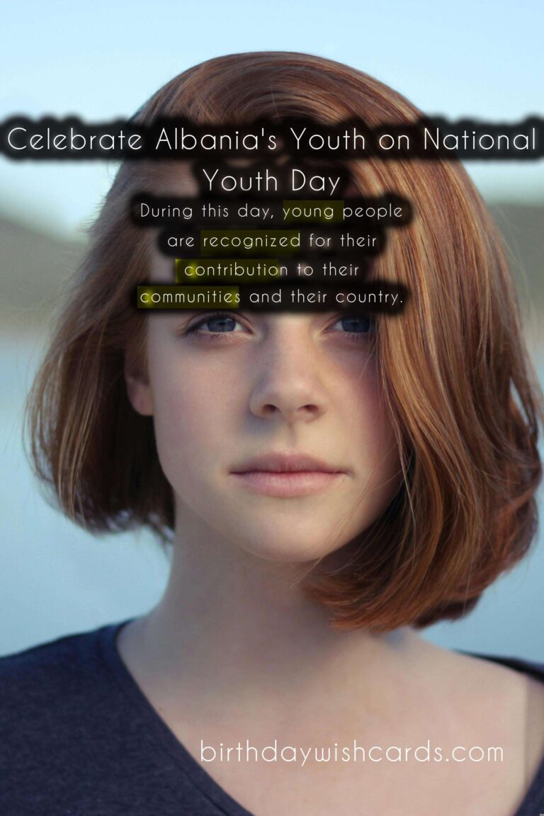 Celebrate Albania’s Youth on National Youth Day!