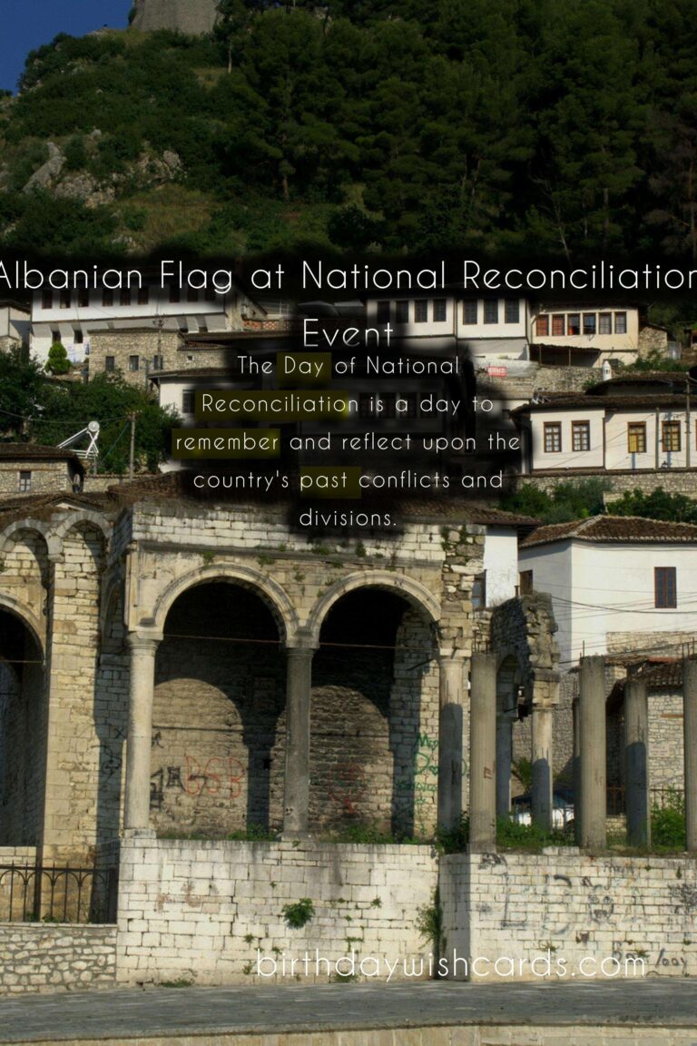 June 28- Day of National Reconciliation (Dita e Pajtimit Kombëtar)