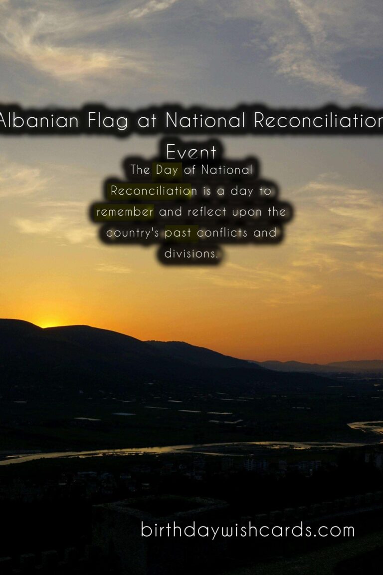 June 28- Day of National Reconciliation (Dita e Pajtimit Kombëtar)