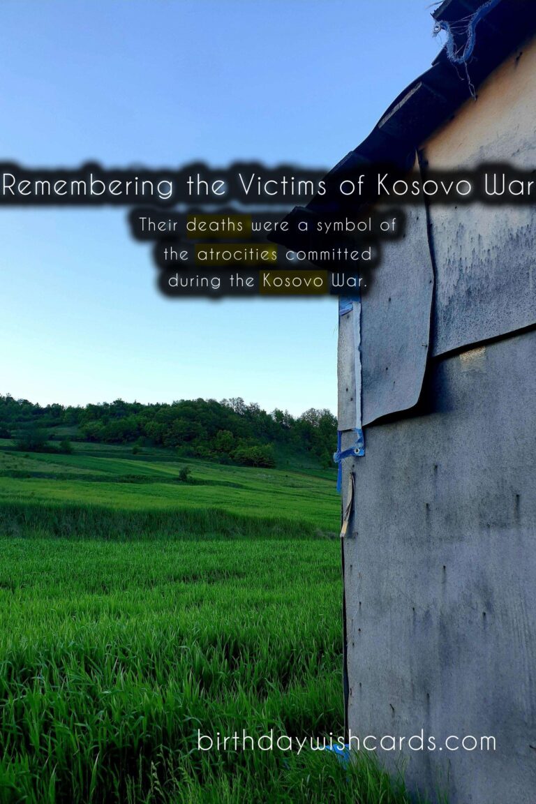 December 15- National Mourning Day: Remembering the Victims of Kosovo War