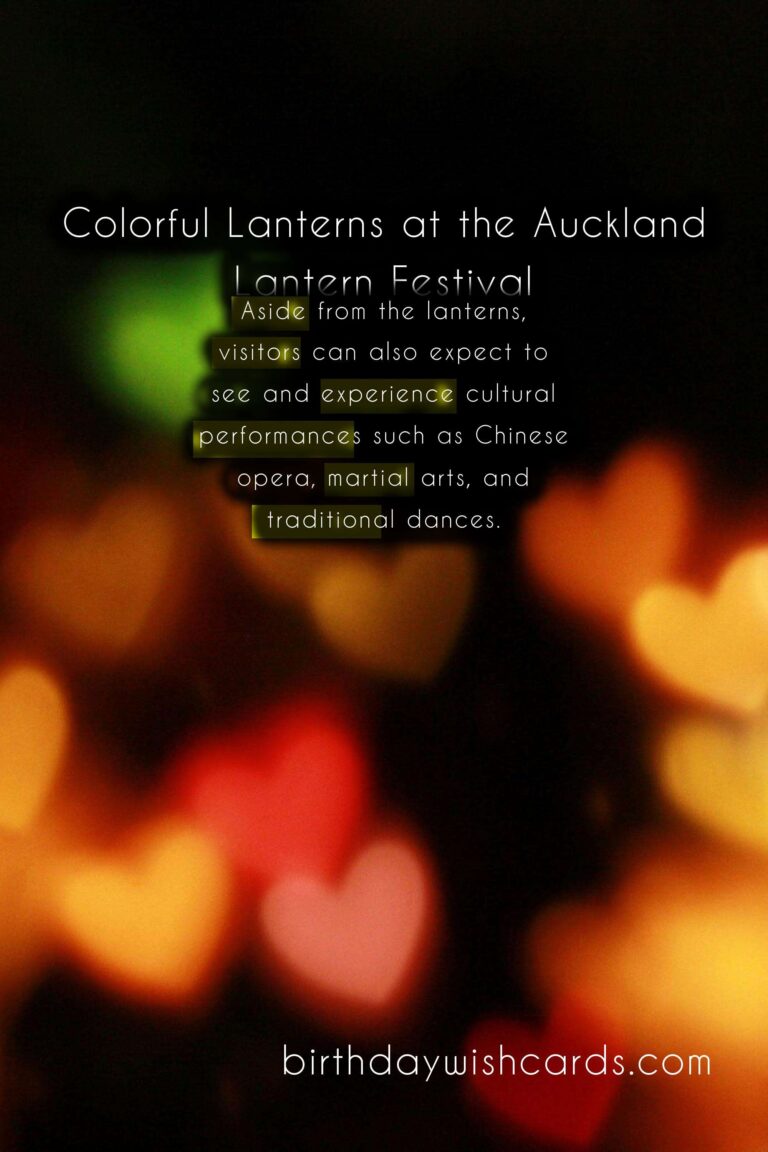 Celebrate Vibrant Culture at the Auckland Lantern Festival