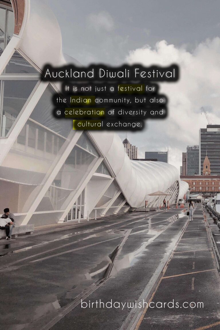 Auckland Diwali Festival - October/November