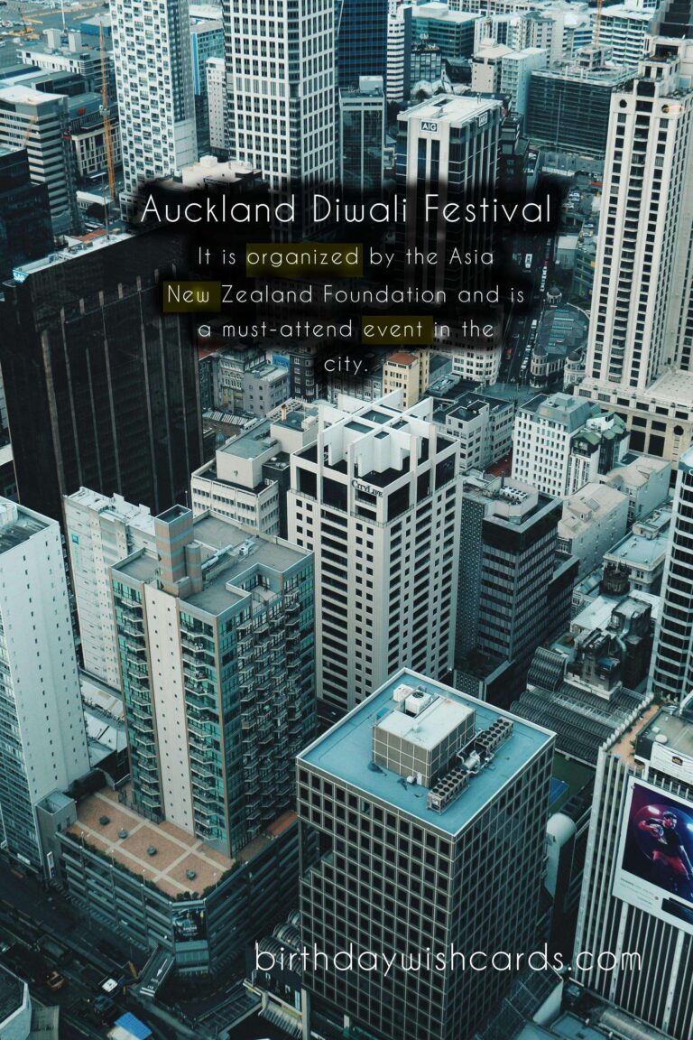 Auckland Diwali Festival - October/November