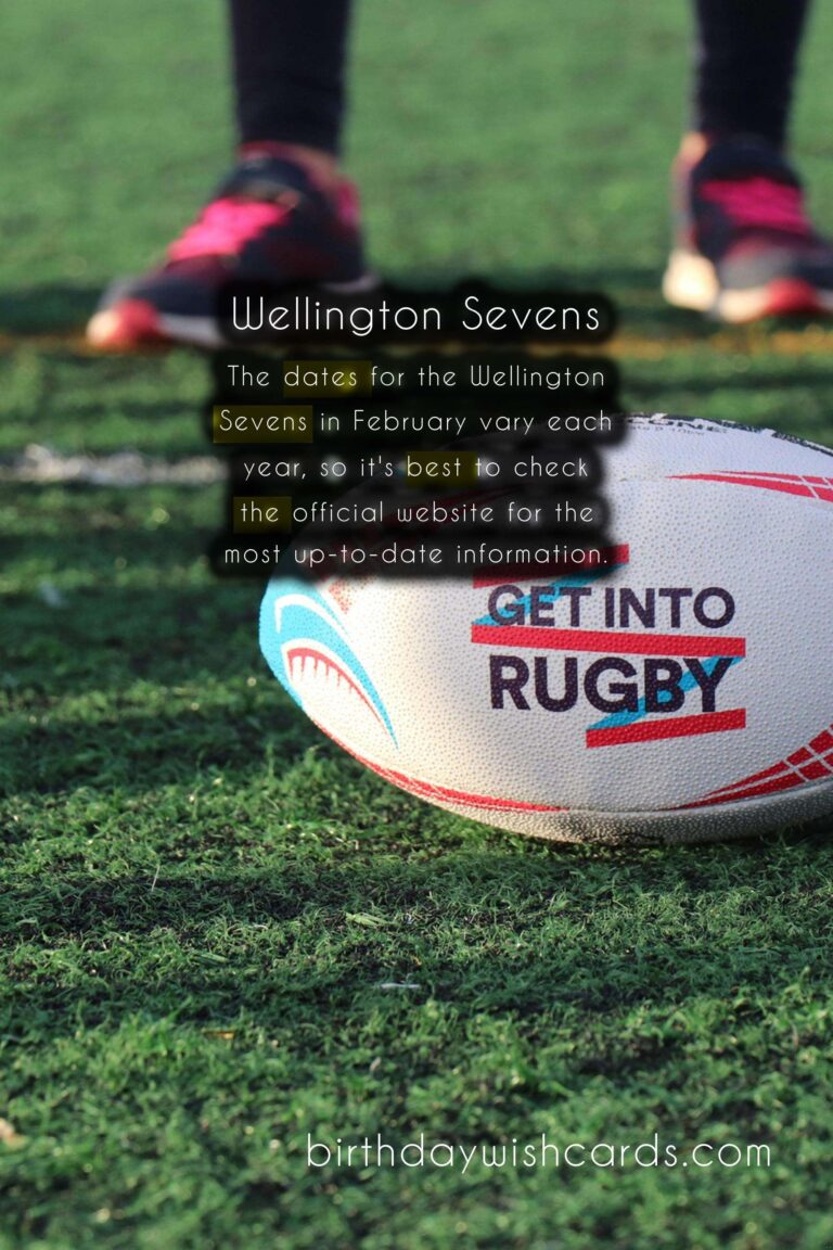 Wellington Sevens – February