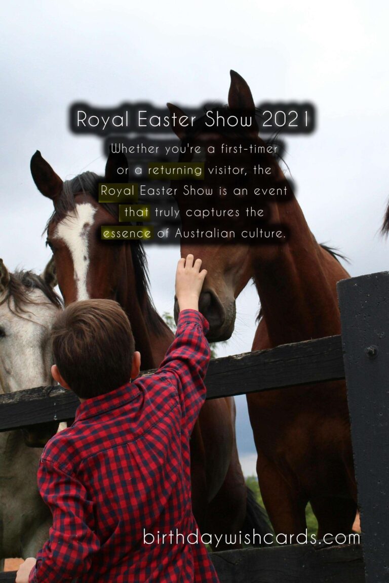 Welcome to the Royal Easter Show – A Family Easter Tradition