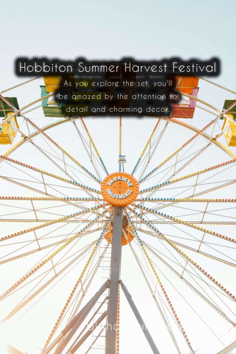 Hobbiton Movie Set Summer Harvest Festival – February