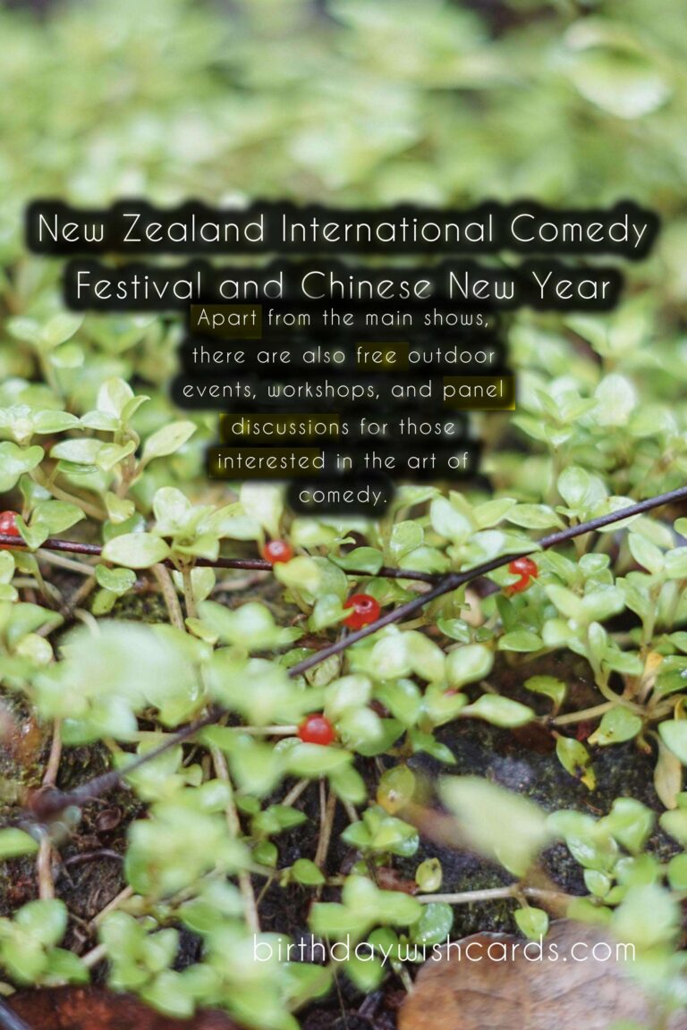 New Zealand International Comedy Festival and Chinese New Year Celebrations