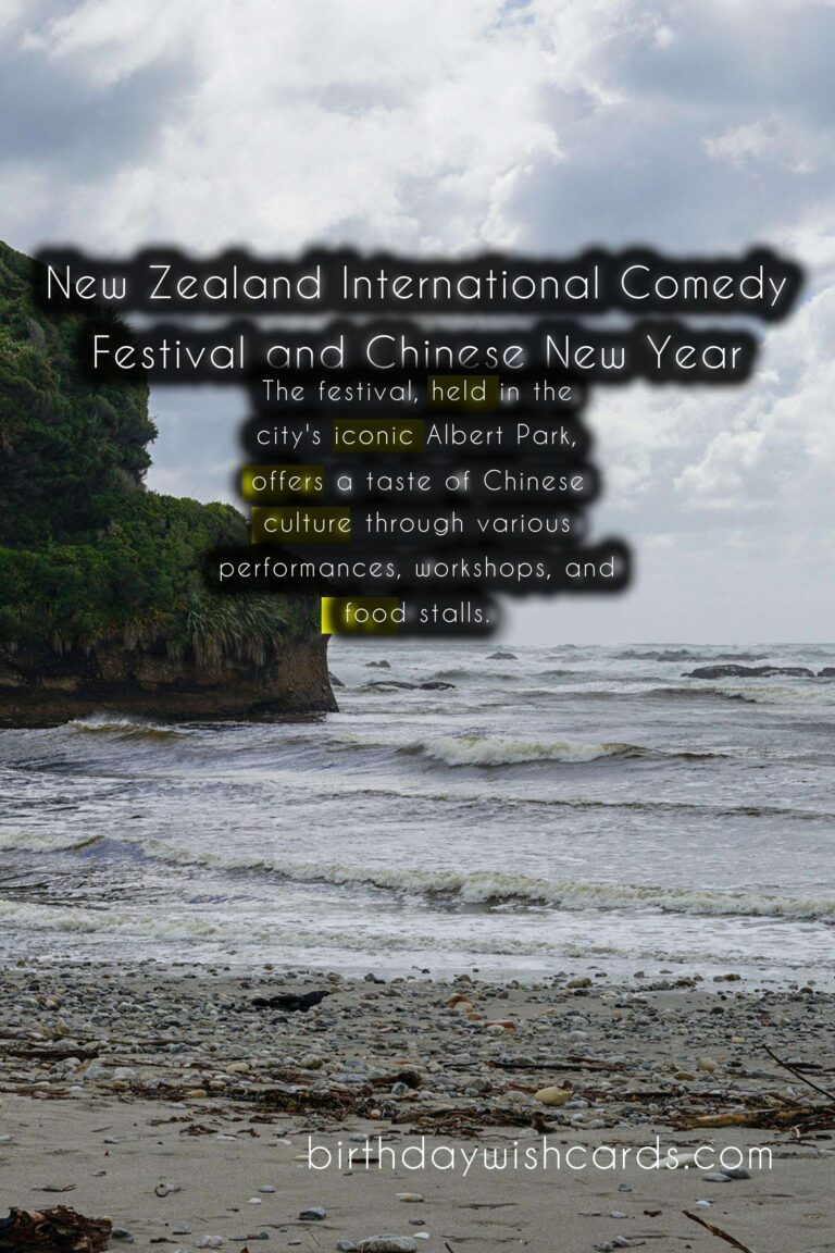 New Zealand International Comedy Festival and Chinese New Year Celebrations