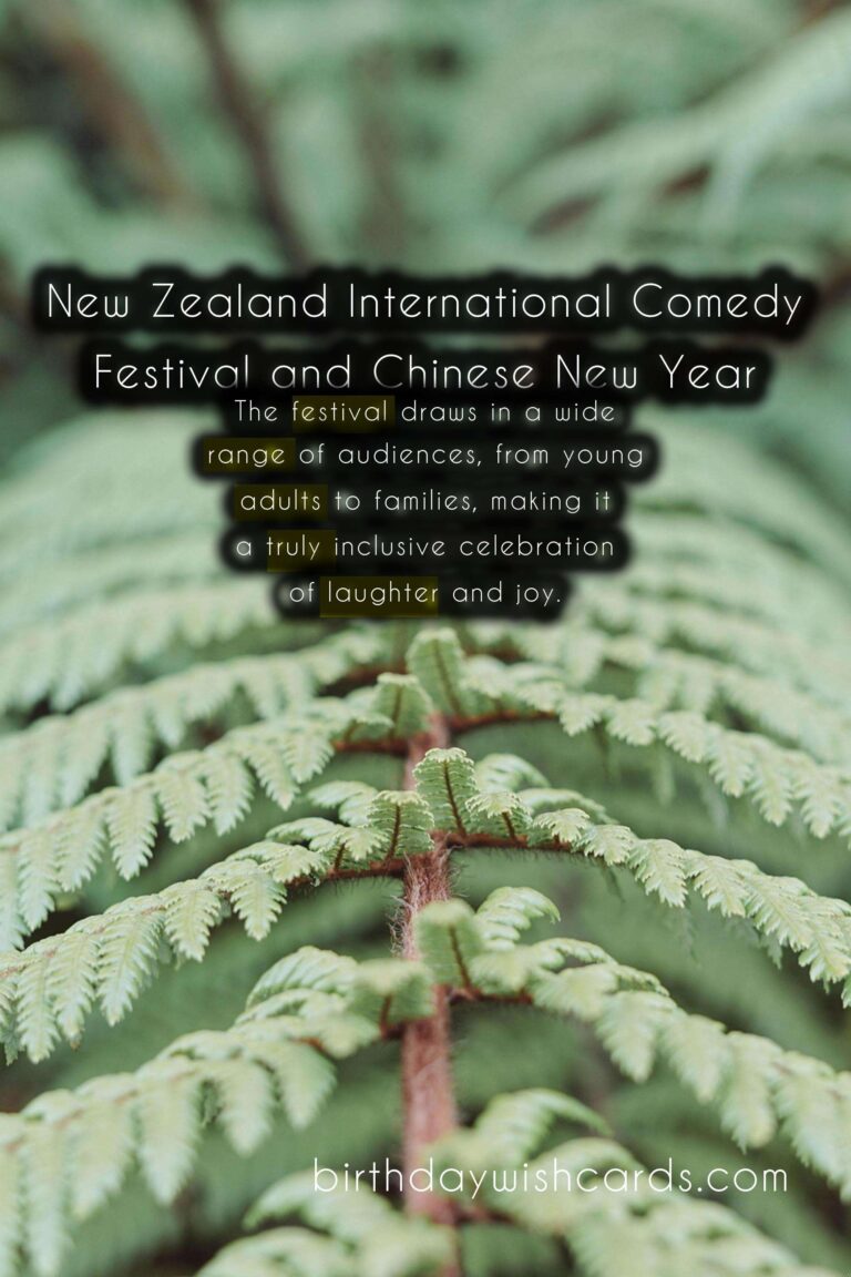 New Zealand International Comedy Festival and Chinese New Year Celebrations