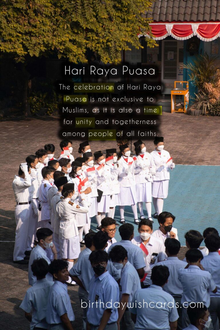 Hari Raya Puasa: An Auspicious Celebration of Gratitude and Kinship