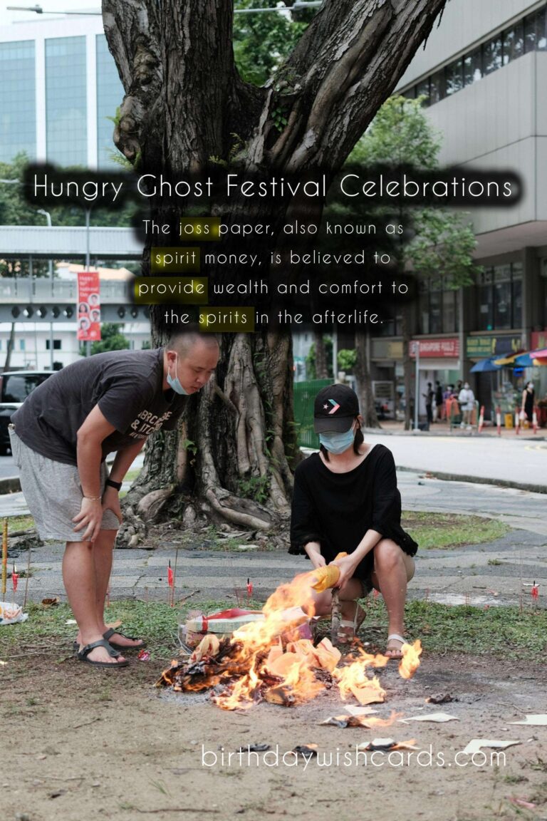 The Fascinating Hungry Ghost Festival Celebrations in August/September