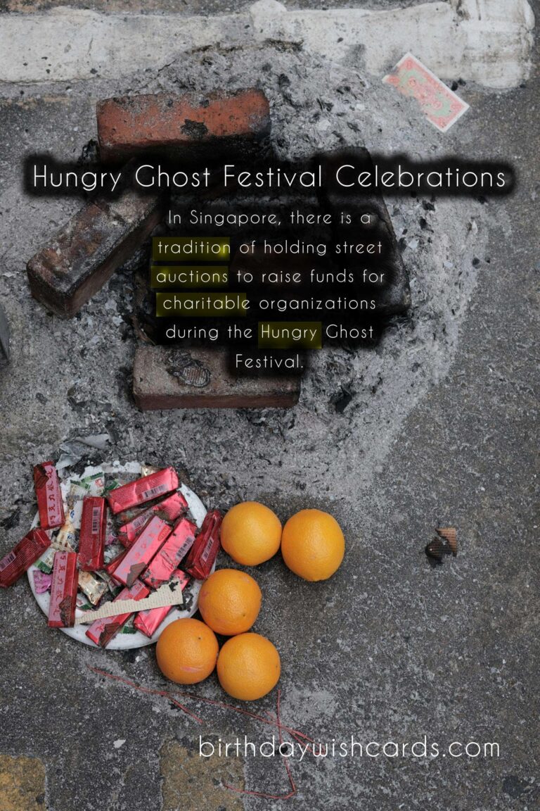 The Fascinating Hungry Ghost Festival Celebrations in August/September