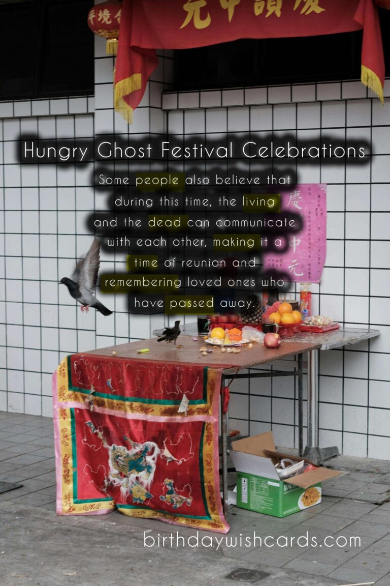 The Fascinating Hungry Ghost Festival Celebrations in August/September