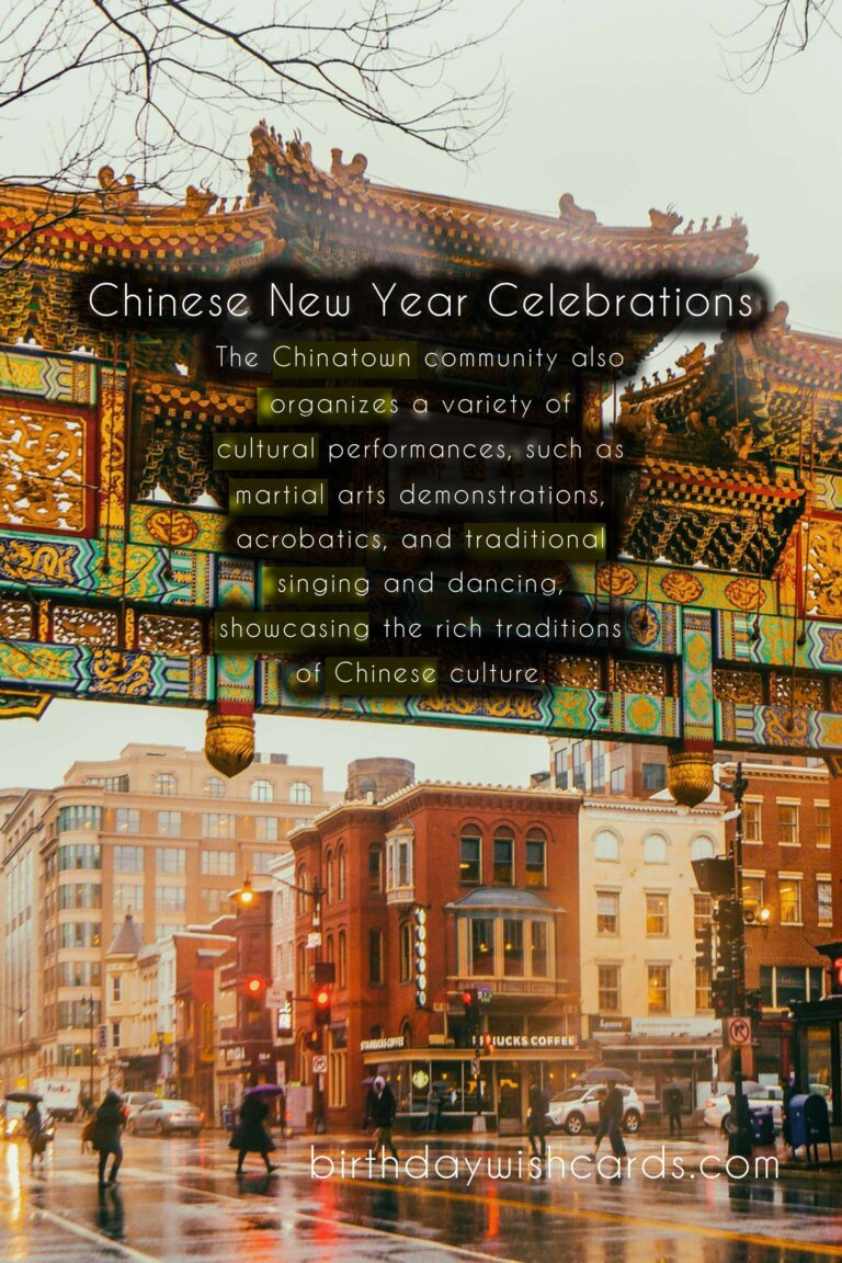 Experience the Vibrant Celebrations of Chinatown Chinese New Year (January/February)