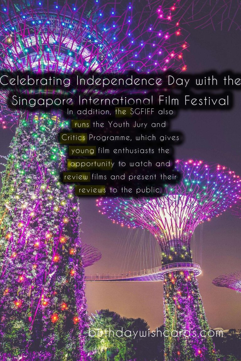 Celebrating Independence Day with the Singapore International Film Festival