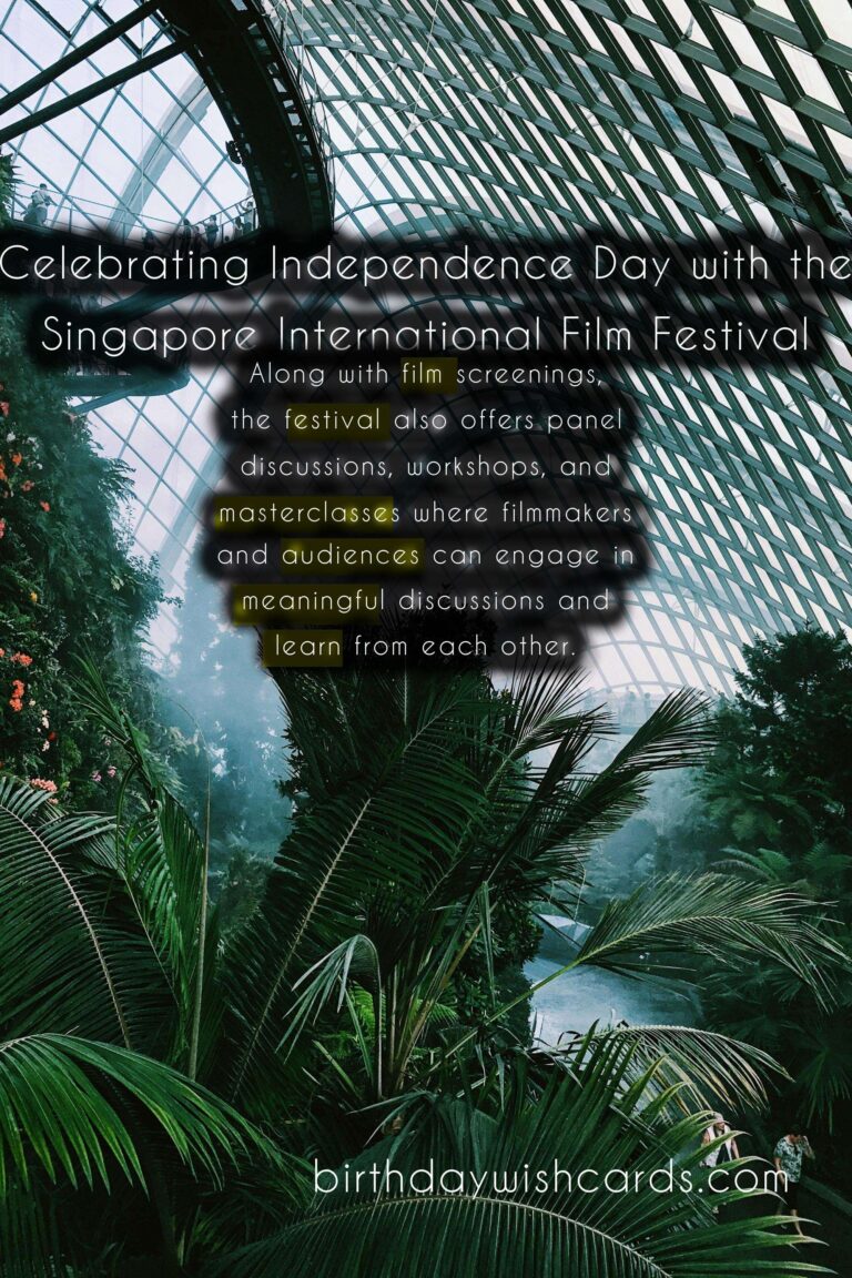 Celebrating Independence Day with the Singapore International Film Festival