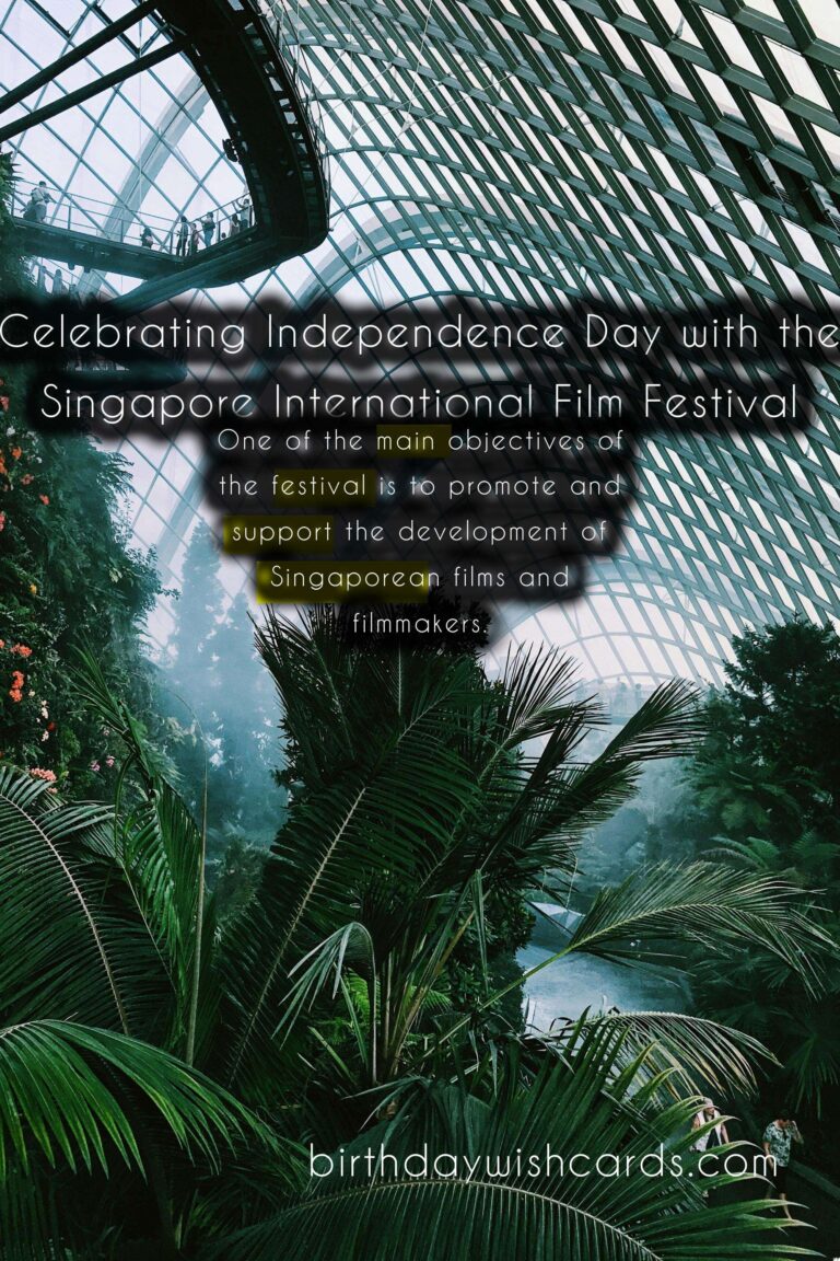 Celebrating Independence Day with the Singapore International Film Festival