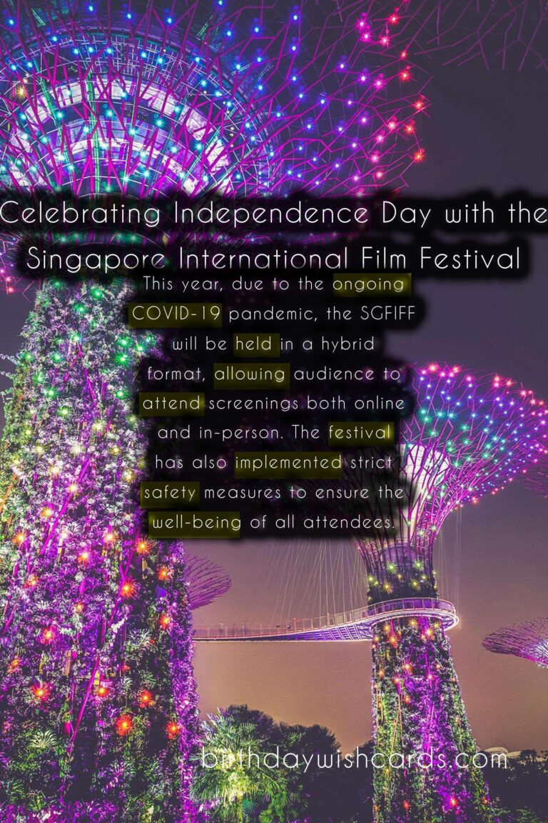Celebrating Independence Day with the Singapore International Film Festival