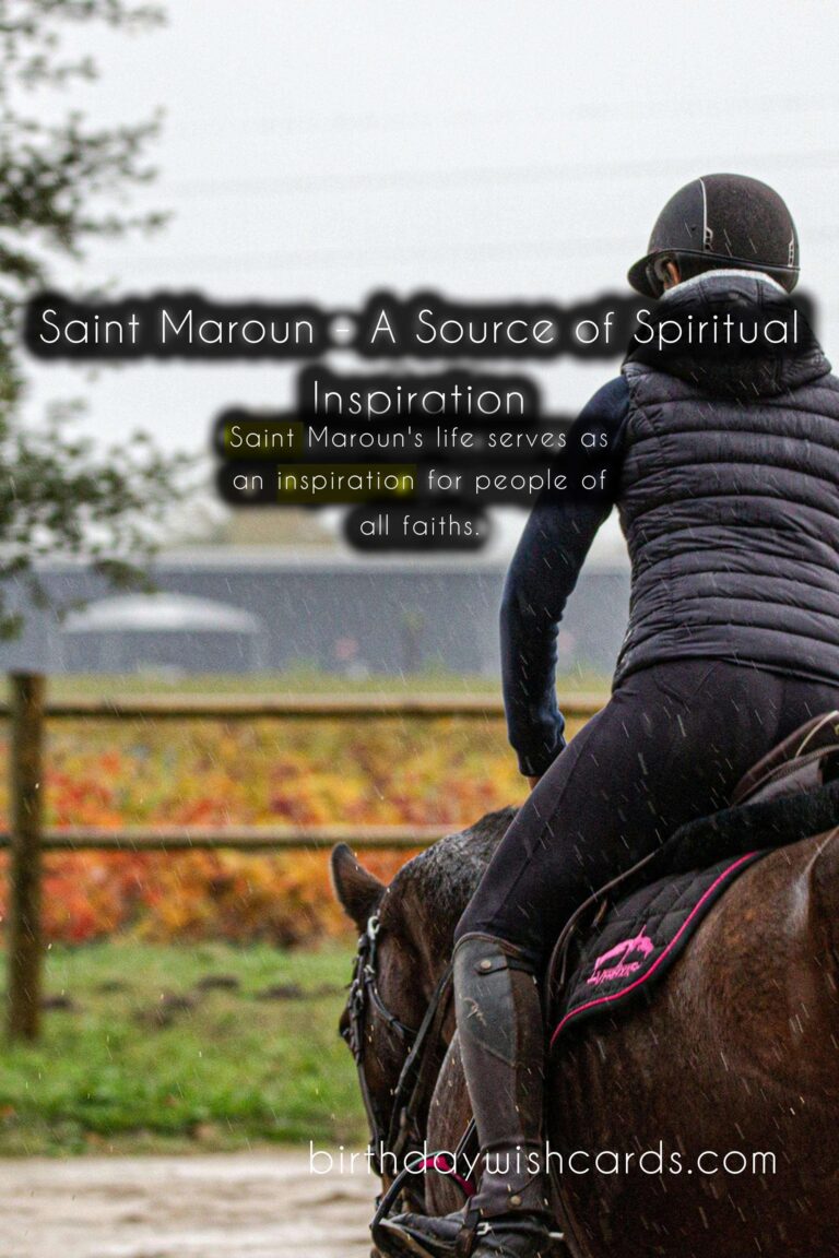 Celebrate Maroun's Day - February 9th