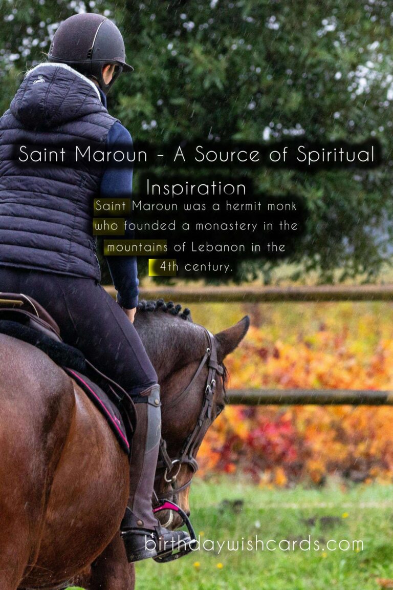 Celebrate Maroun's Day - February 9th