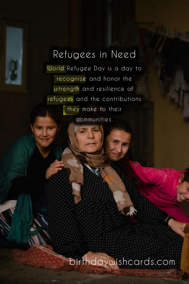 World Refugee Day - June 20th