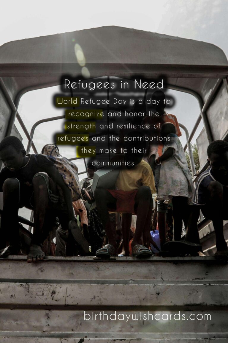 World Refugee Day - June 20th