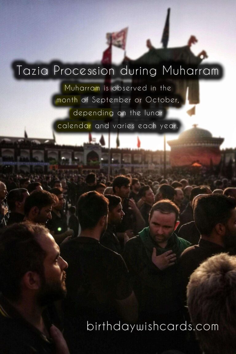 Understanding Muharram – September/October (varies each year)