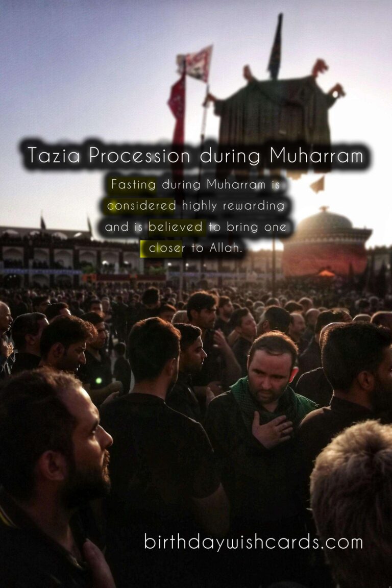 Understanding Muharram - September/October (varies each year)
