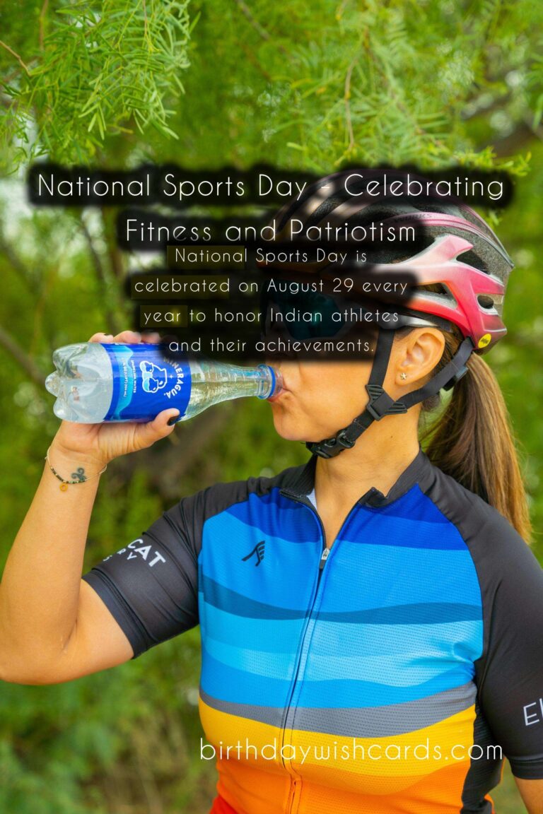 National Sports Day: Celebrating the Essence of Fitness and Patriotism