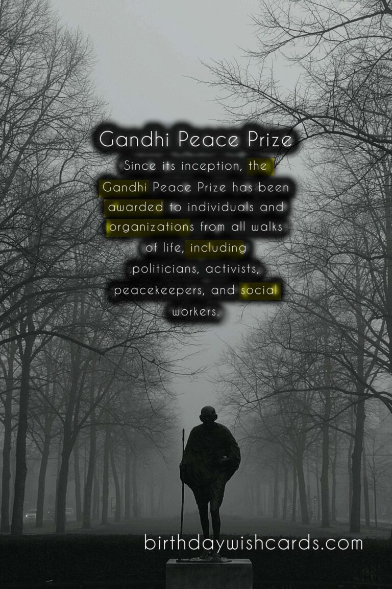 Gandhi Peace Prize Ceremony: Honoring the Legacy of Mahatma Gandhi