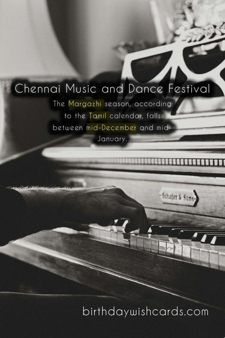 Chennai Music and Dance Festival: A Celebration of Classical Culture