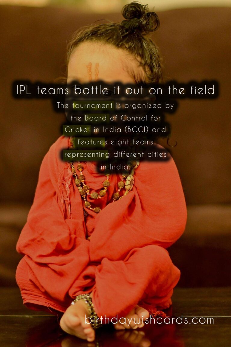 The Excitement and Thrill of the Indian Premier League: March/April Edition