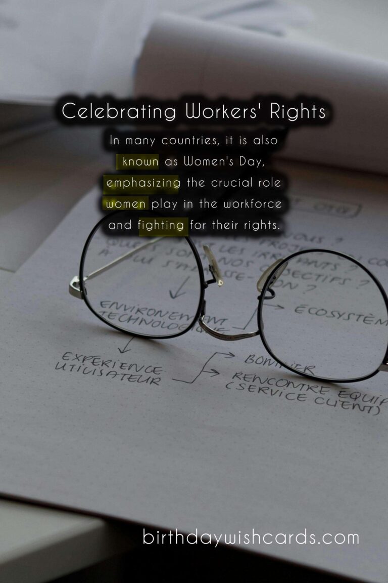 May 1st – Labor Day: Celebrating the International Workers’ Day