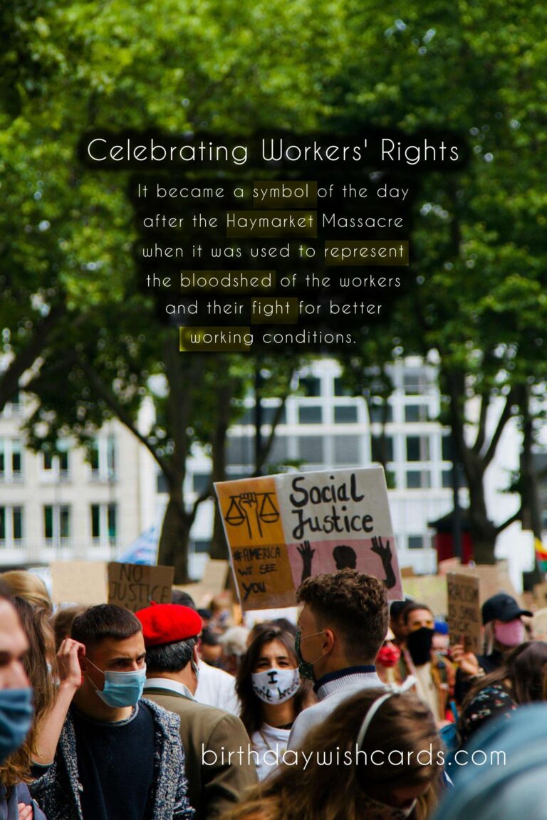 May 1st - Labor Day: Celebrating the International Workers' Day