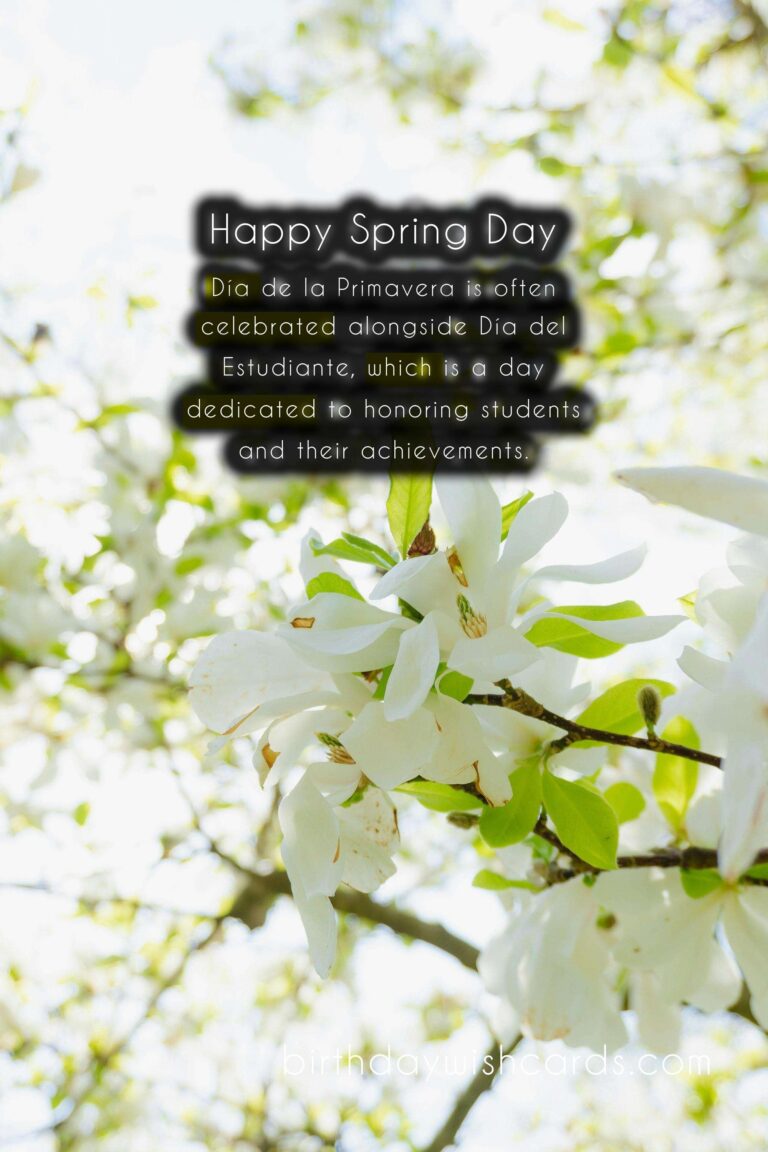Celebrate the Beginning of Spring on September 24th – Día de la Primavera!