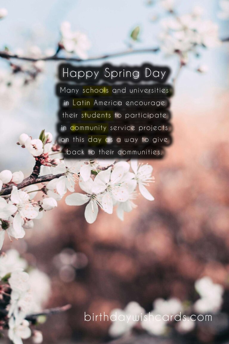 Celebrate the Beginning of Spring on September 24th - Día de la Primavera!