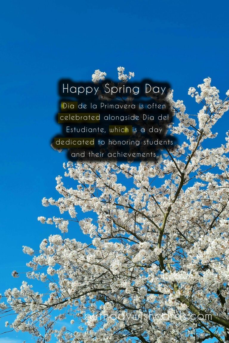 Celebrate the Beginning of Spring on September 24th - Día de la Primavera!