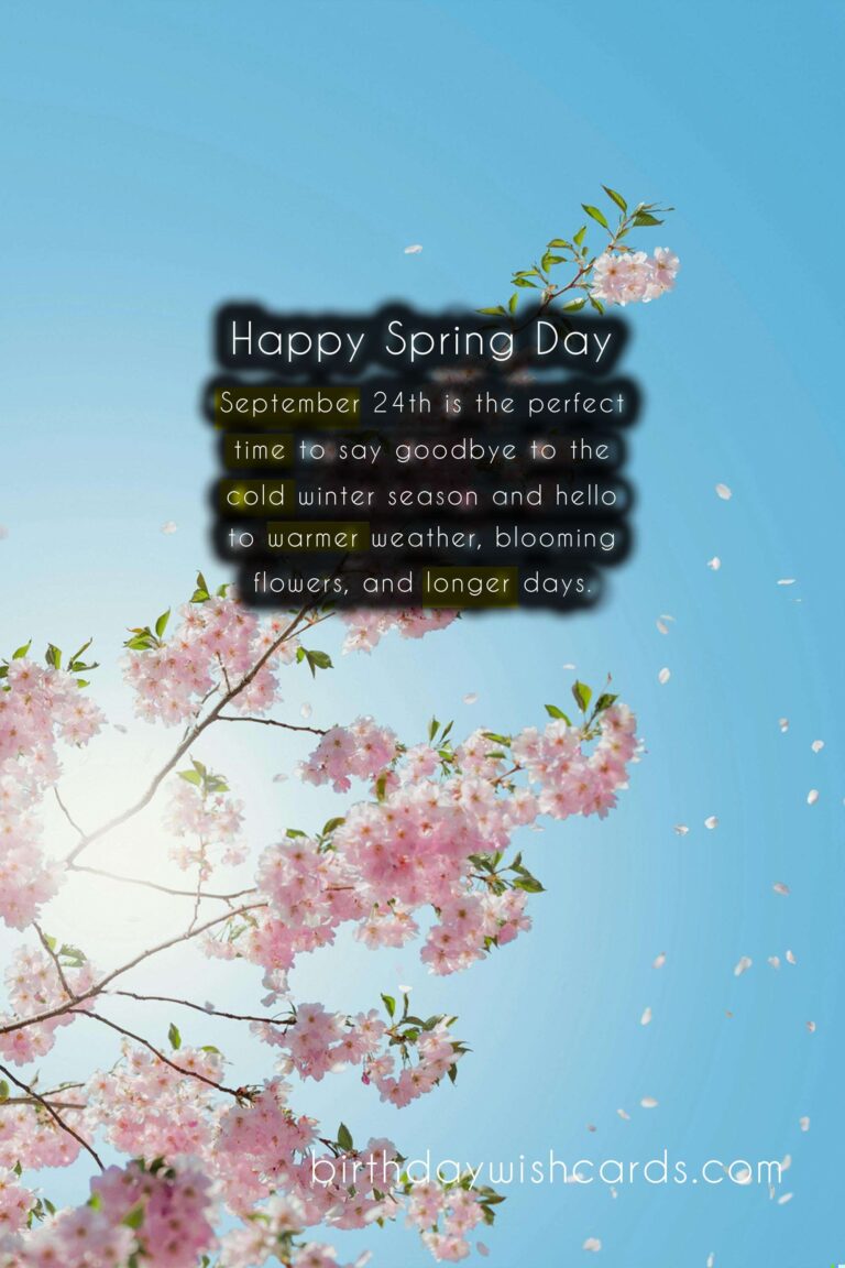 Celebrate the Beginning of Spring on September 24th - Día de la Primavera!