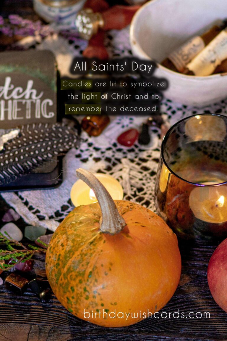 November 1st – All Saints’ Day: A Time to Remember the Deceased
