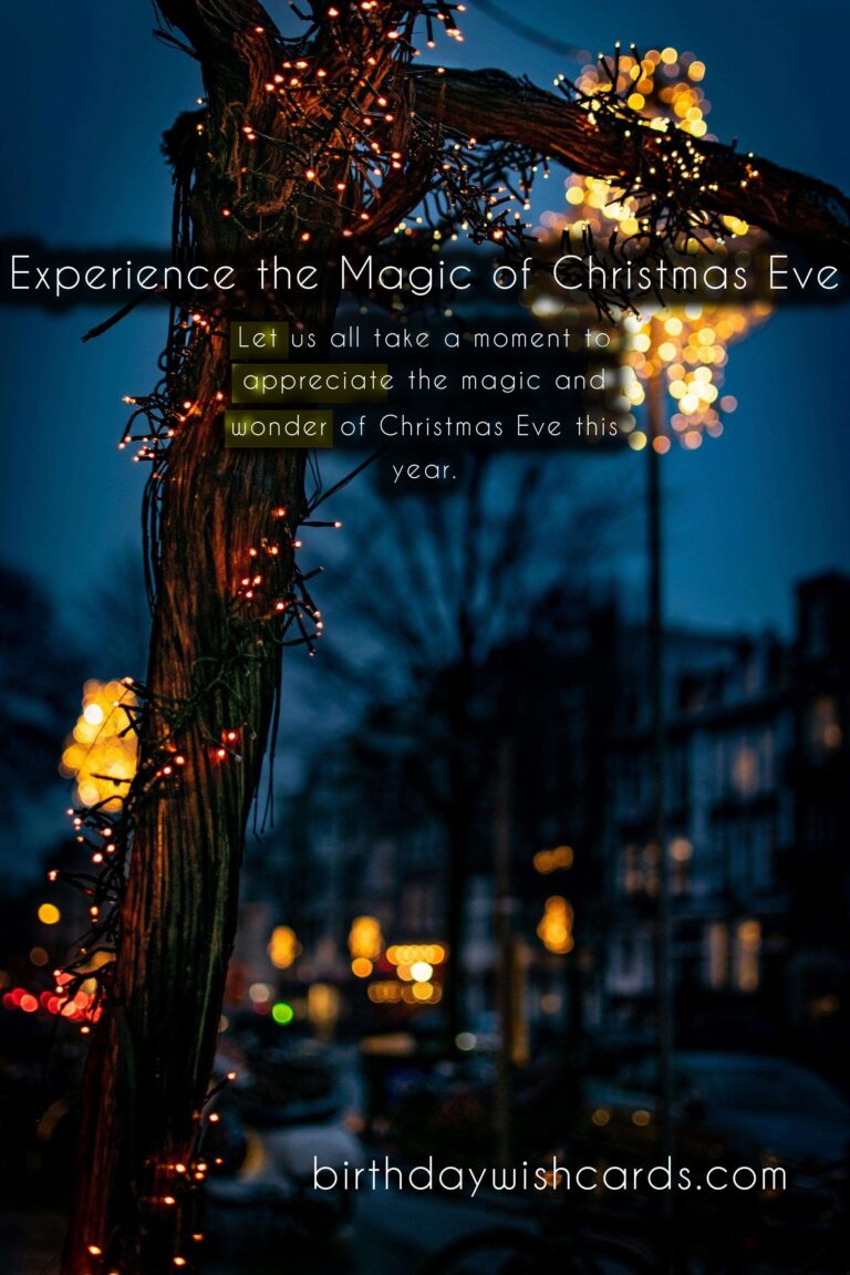 Experience the Magic of Christmas Eve – Celebrating December 24th