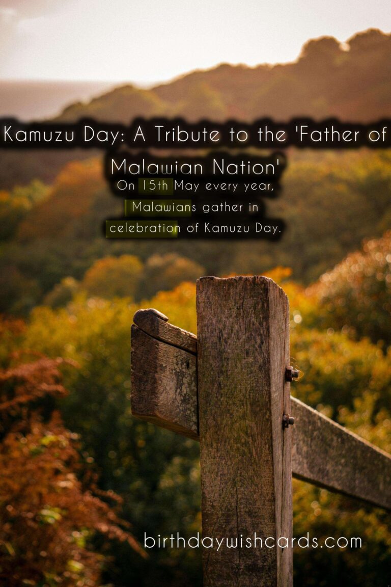 Celebrating 15th May: Kamuzu Day