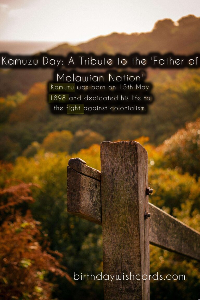 Celebrating 15th May: Kamuzu Day