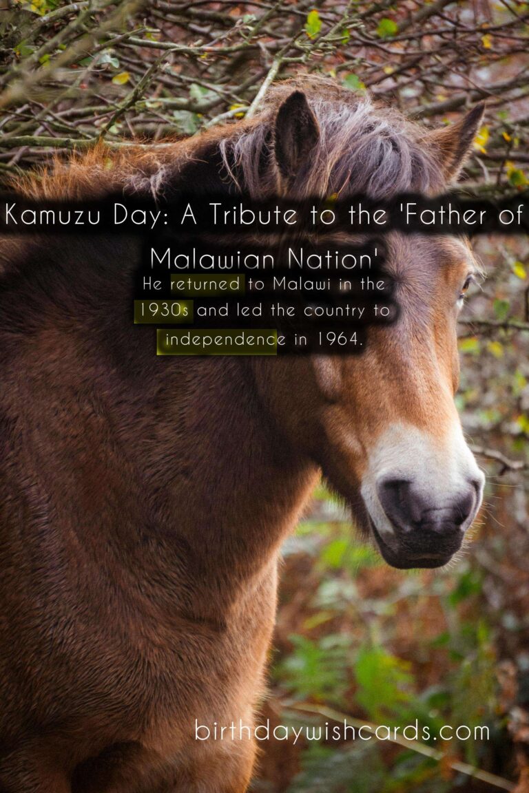 Celebrating 15th May: Kamuzu Day