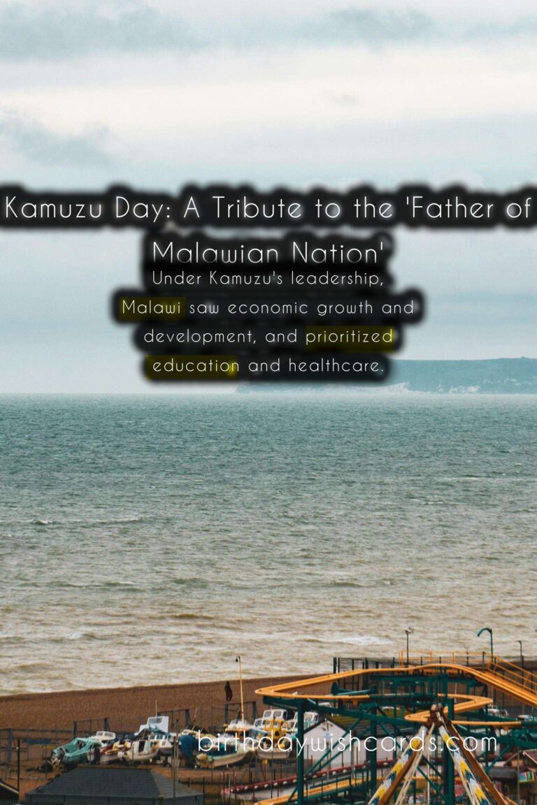 Celebrating 15th May: Kamuzu Day