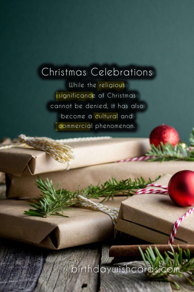 25th December – Christmas Day