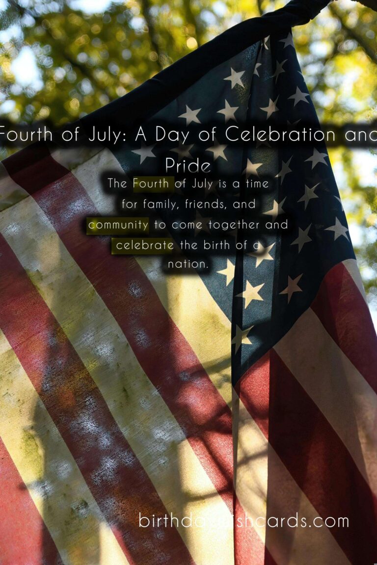 Celebrate the 4th of July with Freedom Day: A Symbol of Independence for America
