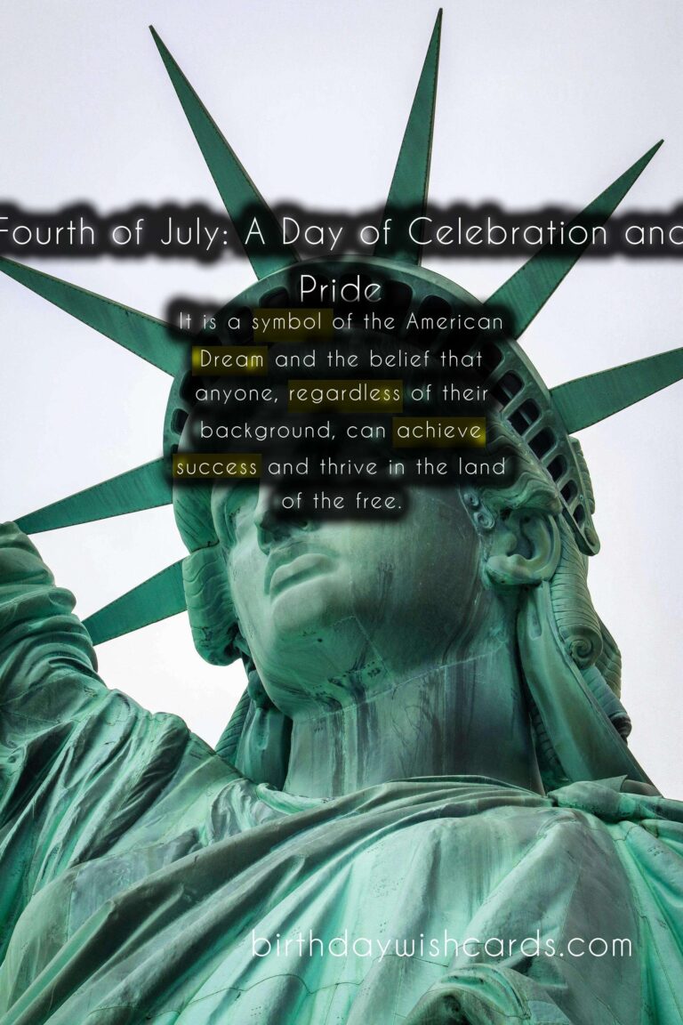 Celebrate the 4th of July with Freedom Day: A Symbol of Independence for America